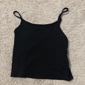 black tank top